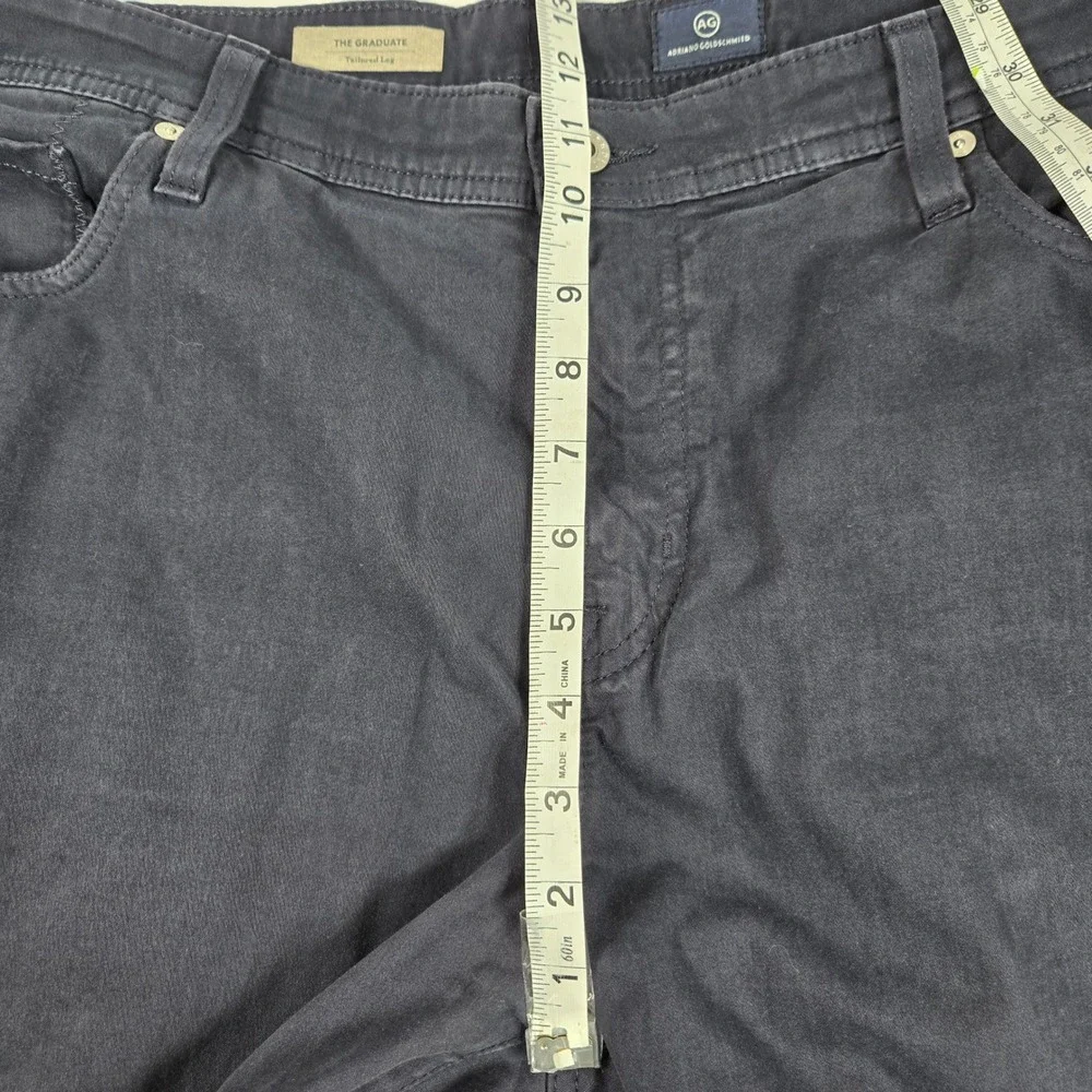 AG Graduate Tailored Leg Jeans Cotton Blend Pants Mens Size 38x32 Preppy Dadcore